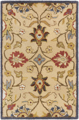 Surya Caesar CAE-1116 Blue Brick Red 6' x 9' Oval Rug