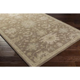 Surya Caesar CAE-1149 Beige Dark Brown 6' x 9' Oval Rug