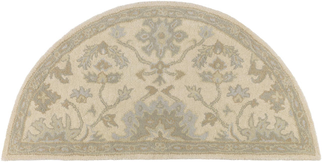 Surya Caesar CAE-1161 Light Beige Olive 6' x 9' Oval Rug