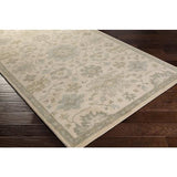 Surya Caesar CAE-1161 Light Beige Olive 6' x 9' Oval Rug