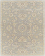 Surya Caesar CAE-1162 Beige Charcoal 6' x 9' Oval Rug