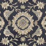 Surya Caesar CAE-1164 Brown Ink Blue 6' x 9' Oval Rug