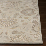 Surya Caesar CAE-1192 Ivory Light Brown 6' x 9' Oval Rug