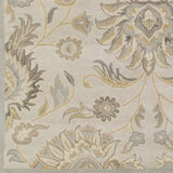 Surya Caesar CAE-1192 Ivory Light Brown 6' x 9' Oval Rug