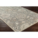 Surya Caesar CAE-1195 Black Brown 6' x 9' Rug