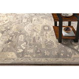 Surya Caesar CAE-1196 Black Brown 6' x 9' Oval Rug