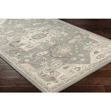 Surya Caesar CAE-1196 Black Brown 6' x 9' Oval Rug