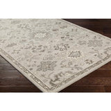 Surya Caesar CAE-1197 Black Brown 6' x 9' Oval Rug