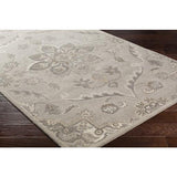 Surya Caesar CAE-1201 Black Brown 6' x 9' Oval Rug