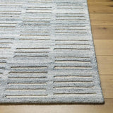 Surya Calgary CGR-2306 Dark Blue Ice Blue 5' x 7'6" Rug
