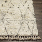 Surya Camille CME-2304 Black Cream 2' x 3' Rug