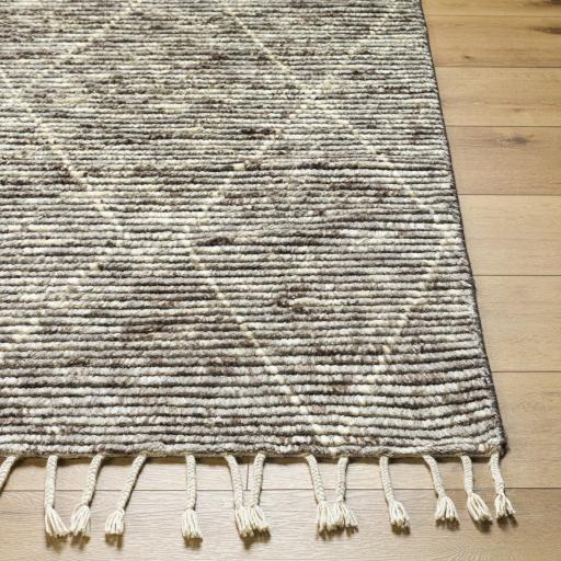 Surya Camille CME-2307 Cream Medium Gray 2'6" x 8' Rug