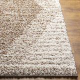 Surya Capella Shag CPS-2301 Burnt Orange Ivory 6'7" x 9' Rug