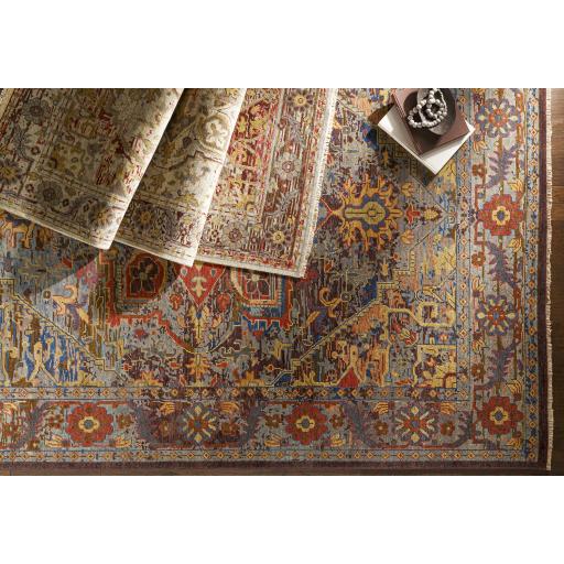 Surya Cappadocia CPP-5021 Burgundy Gray 10' x 14' Rug