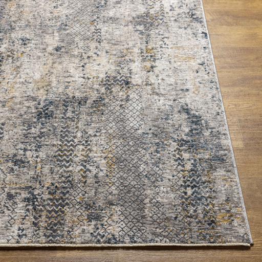 Surya Cardiff CDF-2301 Beige Blue 5'3" Round Rug