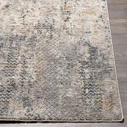 Surya Cardiff CDF-2302 Beige Blue 6'7" Round Rug