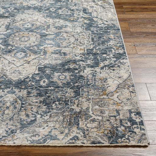Surya Cardiff CDF-2307 Blue Camel 2'7" x 10' Rug