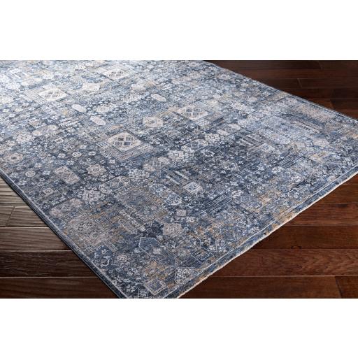Surya Cardiff CDF-2309 Blue Camel 6'7" x 9'6" Rug
