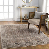 Surya Carlisle CSI-2302 Brown Cream 2'11" x 7'3" Rug