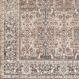 Surya Carlisle CSI-2302 Brown Cream 2'11" x 7'3" Rug