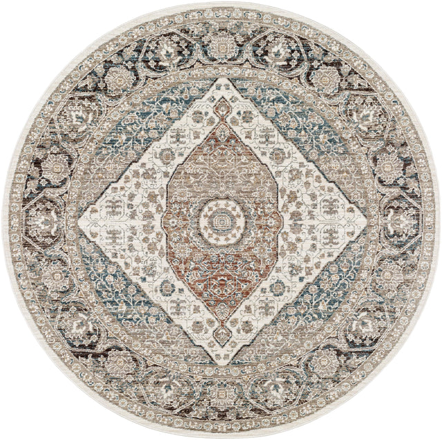 Surya Carlisle CSI-2306 5'3" Round Rug