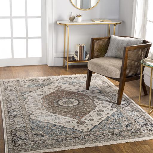 Surya Carlisle CSI-2306 5'3" Round Rug