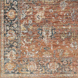 Surya Carlisle CSI-2315 Brick Red Dark Brown 2'11" x 7'3" Rug
