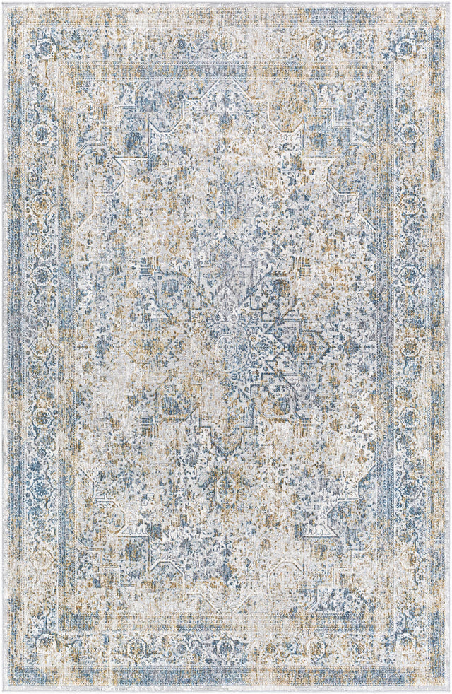 Surya Carmel CRL-2312 Blue Brown 2'7" x 3'11" Rug