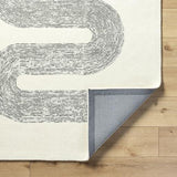 Surya Carolena CRA-2301 Charcoal Ivory 9' x 12' Rug