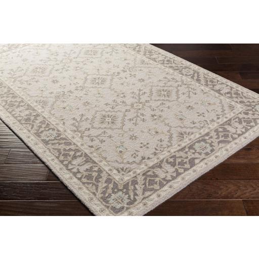 Surya Castille CTL-2000 Charcoal Light Brown 2'6" x 8' Rug