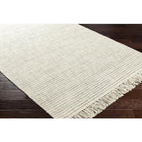 Surya Cecelia CEI-2300 Black Light Gray 2' x 3' Rug