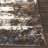Surya Celestial Shag CSG-2307 Burgundy Cream 5'3" x 7' Rug