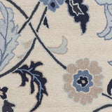 Surya Centennial CNT-1096 Beige Dark Blue 2'6" x 8' Rug