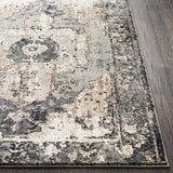Surya Chelsea CSA-2304 Camel Charcoal 7'10" x 10'2" Rug