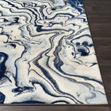 Surya Chelsea CSA-2320 Blue Charcoal 7'10" x 10'2" Rug