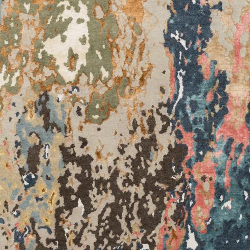 Surya Chemistry CHM-2002 Aqua Brown 2' x 3' Rug