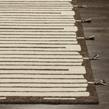Surya Cherokee CHK-2311 Dark Brown Light Beige 2' x 3' Rug