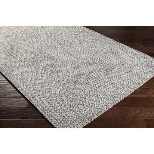 Surya Chesapeake Bay CPK-2302 Black Charcoal 3' x 5' Rug