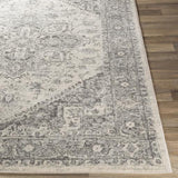 Surya Chester CHE-2312 Charcoal Light Beige 7'10" x 10'2" Rug