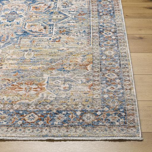 Surya Chicago CHG-2307 Blue Brick Red 2'10" x 8' Rug