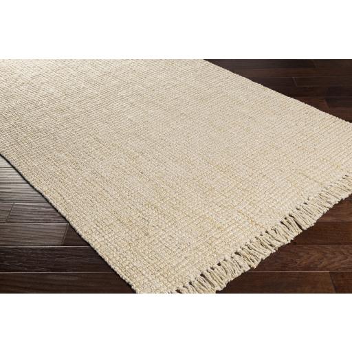 Surya Chunky Naturals CYT-2301 Cream 2'6" x 12' Rug