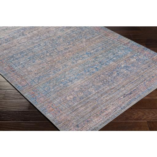 Surya Cobb COB-2310 Blue Light Blue 2'7" x 7'3" Rug