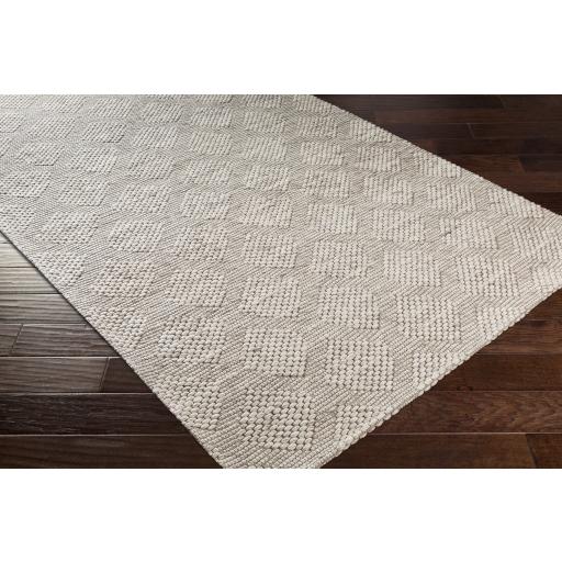 Surya Colarado CDO-2301 Black Gray 2'6" x 8' Rug