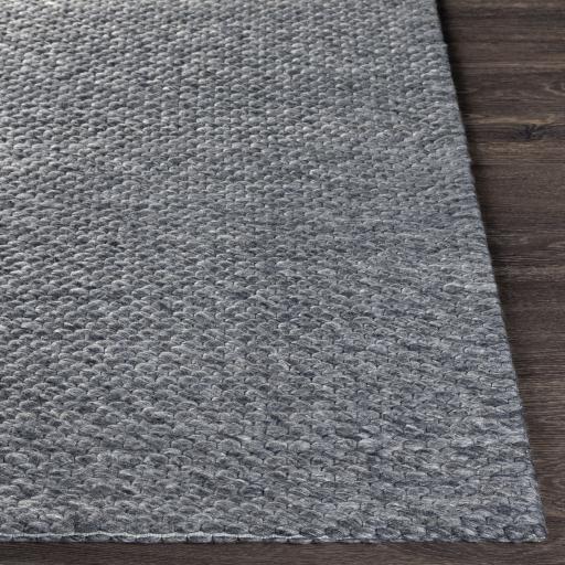 Surya Colarado CDO-2306 Black Medium Gray 2' x 3' Rug