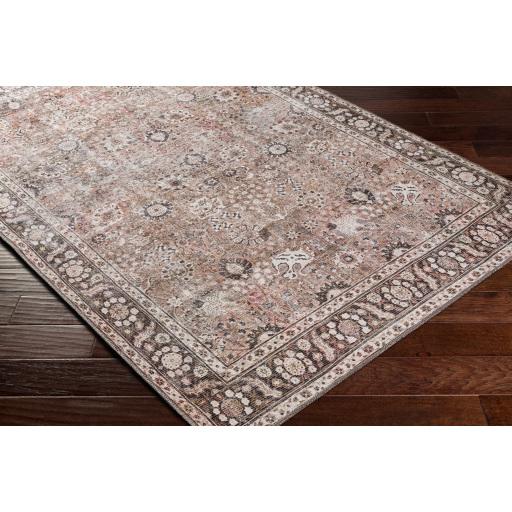 Surya Colin CLN-2300 Black Charcoal 2'7" x 12' Rug