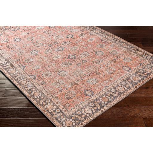 Surya Colin CLN-2301 Black Blue 2'7" x 7'3" Rug