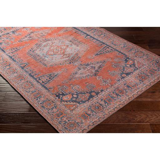 Surya Colin CLN-2306 Blue Burnt Orange 7'10" x 10'2" Rug