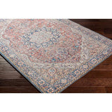 Surya Colin CLN-2307 Cream Dark Blue 2'7" x 7'3" Rug