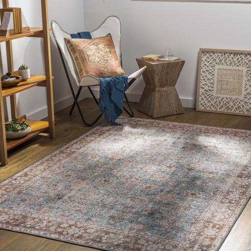 Surya Colin CLN-2310 Brown Cream 2'7" x 7'3" Rug