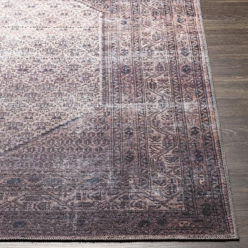 Surya Colin CLN-2313 Cream Dusty Pink 2'7" x 10' Rug